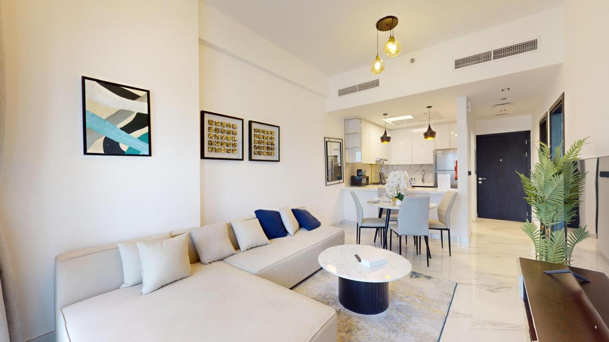 Gardenia Livings, Arjan - Stylish 1-bedroom, Fully Furnished With Premium Amenities Dubai