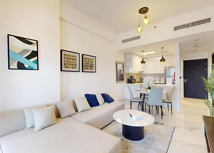 Gardenia Livings, Arjan - Stylish 1-Bedroom, Fully Furnished With Premium Amenities